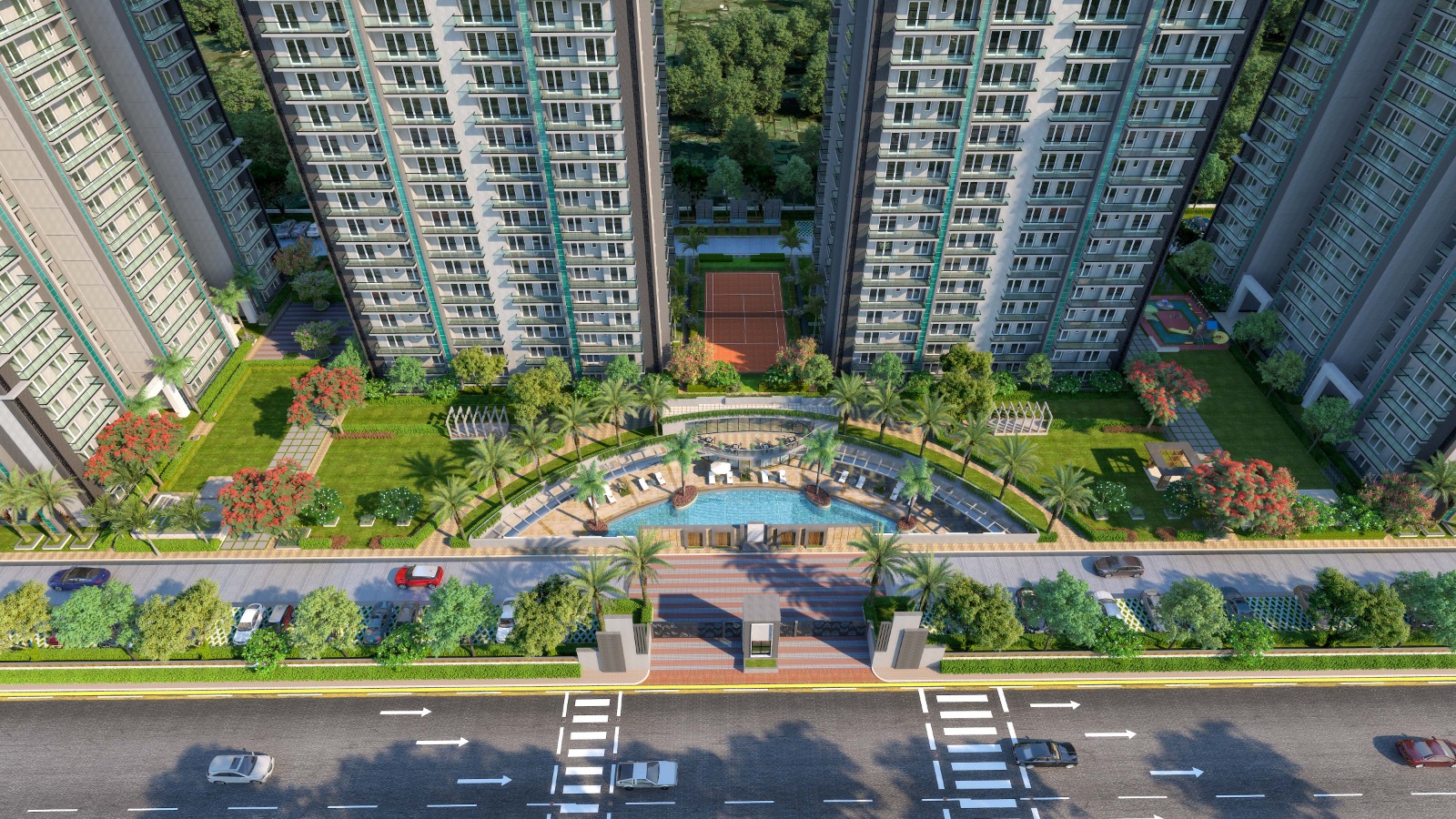 Luxury Apartments in Sushant Golf City, Lucknow